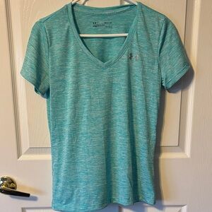 Neon Blue UA Shirt